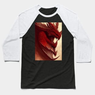 Leviathan Red Dragon Baseball T-Shirt